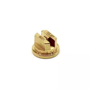 TeeJet Size 1 Brass Flat Spray Tip, 80 degree, TP8001